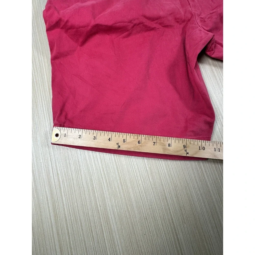 Polo Ralph Lauren Chino Shorts Mens‎ 34 Pink Cotton Slash Pockets Zip Fly Golf